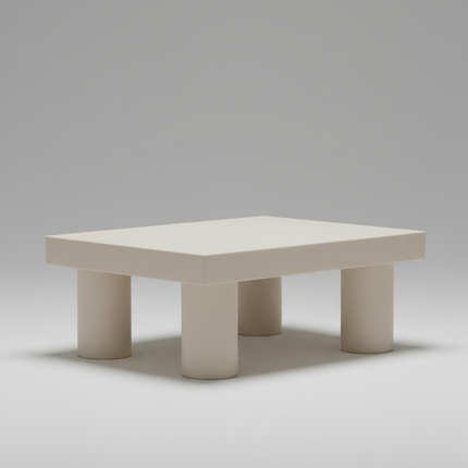 Mesa de centro arena marfil