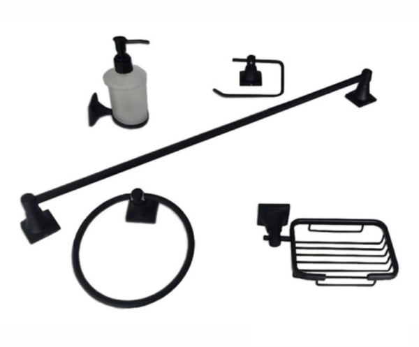 Accesorios de baño - Modemicas - Ref. Capadocia negro