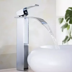 Griferia lavamanos - Acqua Luxury - Ref. LEBRON ALTA CROMO