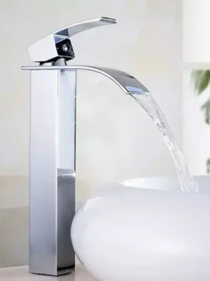 Grifería lavamanos - Acqua Luxury - Ref. LEBRON ALTA CROMO