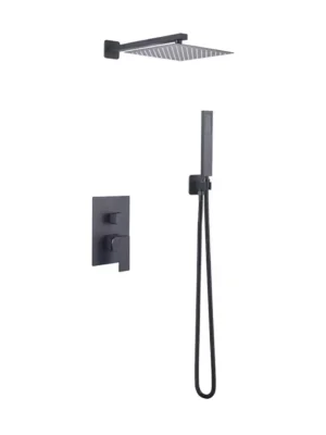 Set de  Ducha - Grifo Hogar - Ref. CR7 NEGRO